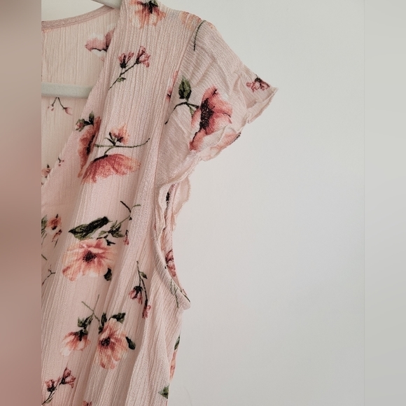 FLORAL Festival Western Maxi Dress with Shorts and Hi Low Skirt - Picture 4 of 10